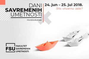 Prijavite se za besplatnu ulaznicu! Uživajte u Danima savremenih umetnosti od 24. juna do 25. jula!
