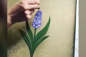 LAKO JE NA PLATNU, HAJDE OVO URADITE NA VODI! Istočnjačka slikarska tehnika hipnotiše lepotom! (VIDEO)