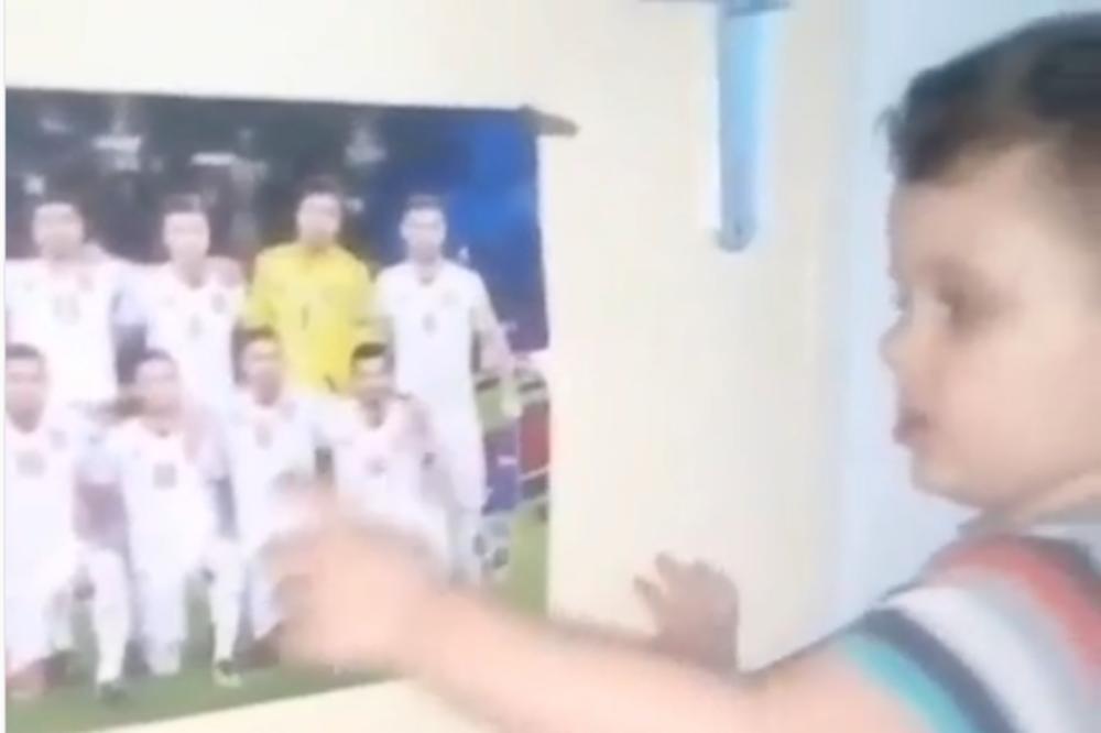 HOĆEMO MALIŠA, KUNEM TI SE: Vladimir Stojković obećao dečaku veliki podvig nad Brazilom posle OVOG emotivnog snimka (VIDEO)