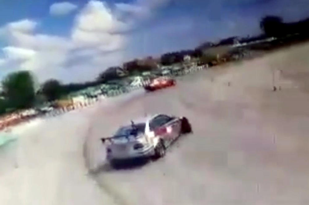 SPEKTAKULARAN SNIMAK NAJJAČIH TRKA U SRBIJI: Dron snimio driftere u cepanju asfalta (VIDEO)