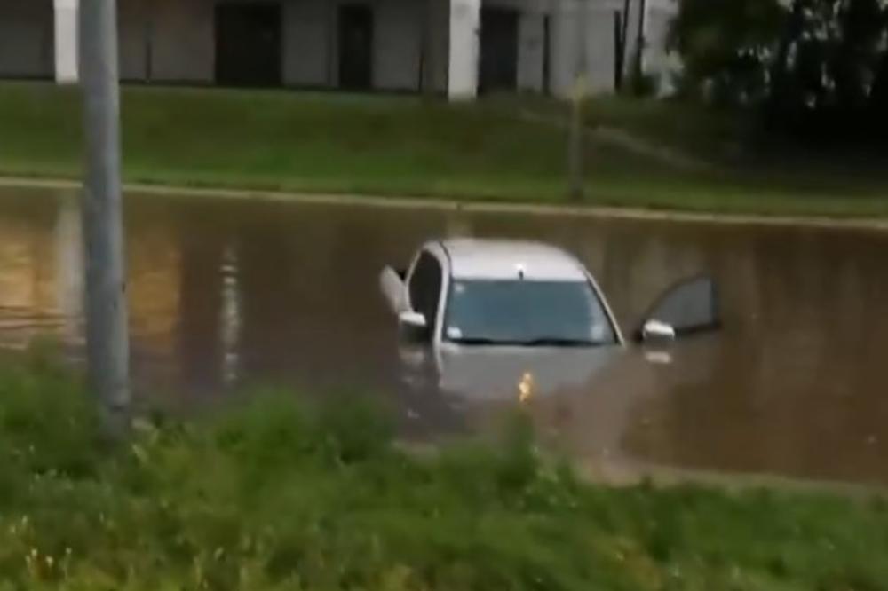 SNAŽAN PLJUSAK NAPRAVIO HAOS: Situacija u Novom Sadu pod kontrolom, voda se povukla sa ulica