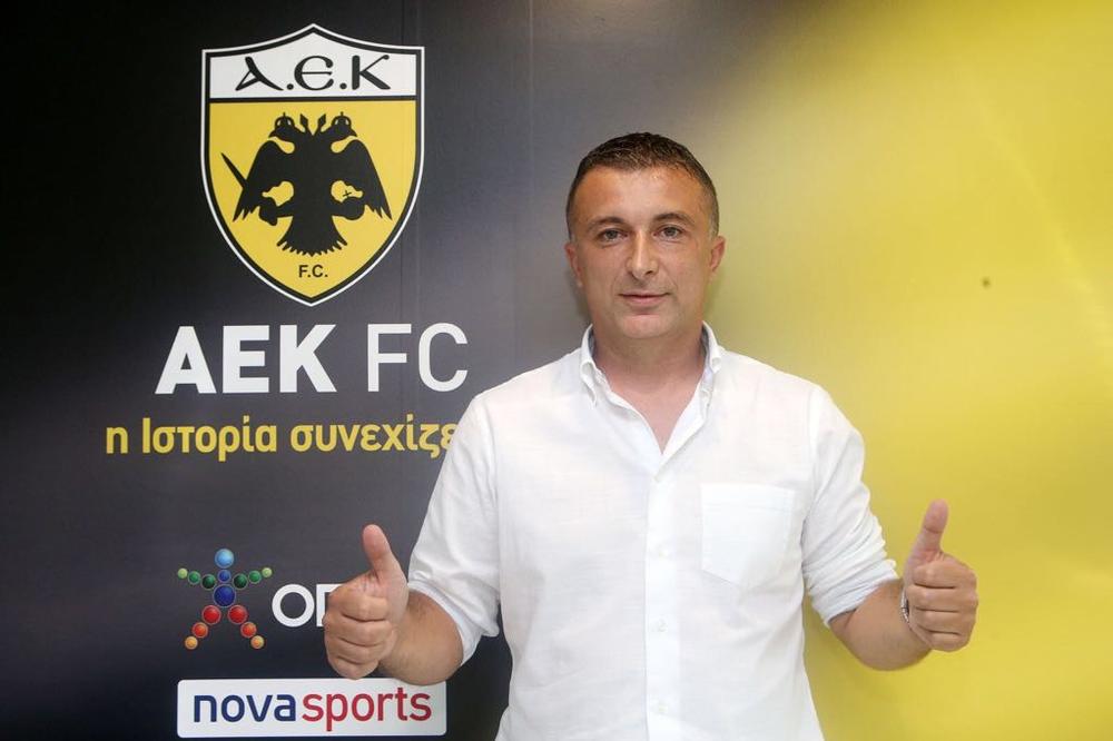 NOVI IZAZOV: Vladimir Matijašević preuzima mesto sportskog direktora AEK-a