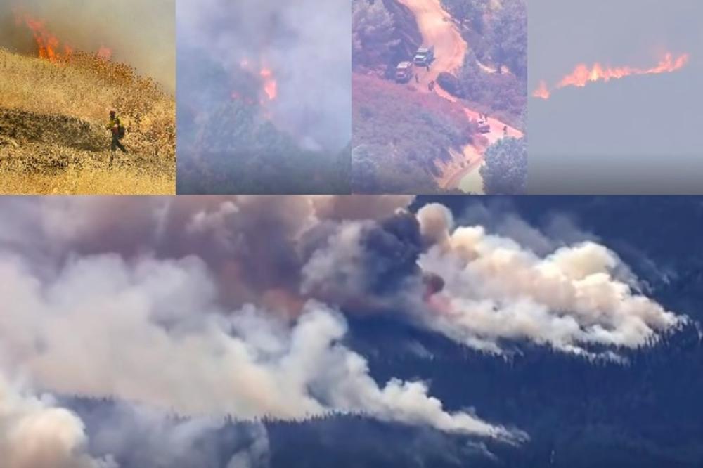 VANREDNO STANJE U KALIFORNIJI! Požari gutaju kuće i šume, stotine ljudi evakuisano! (FOTO, VIDEO)