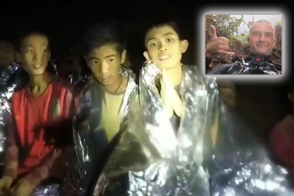 SRPSKI RONILAC SPASAVA DECU NA TAJLANDU: Jako sam umoran, ali dečake ćemo izvući odande! (FOTO, VIDEO)