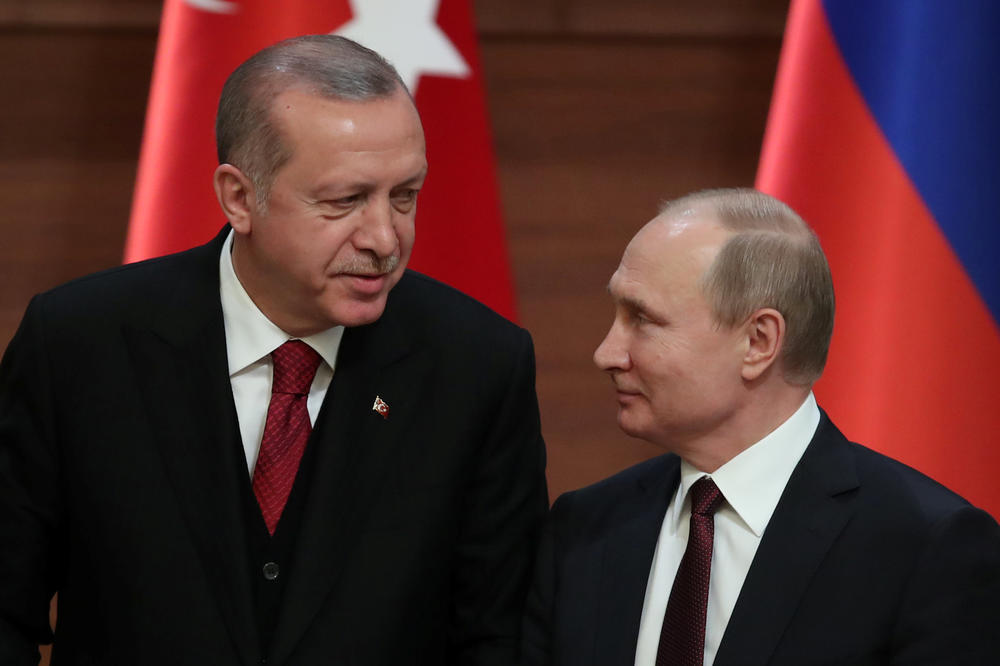 PUTIN OBAVIO RAZGOVOR SA ERDOGANOM: Poznato šta je bila glavna tema razgovora lidera Rusije i Turske