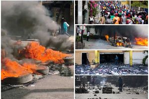 TREĆI DAN NASILNIH PROTESTA NA HAITIJU: Gore automobili i gume, ulice blokirane, rulja pljačka prodavnice i ne smiruje se