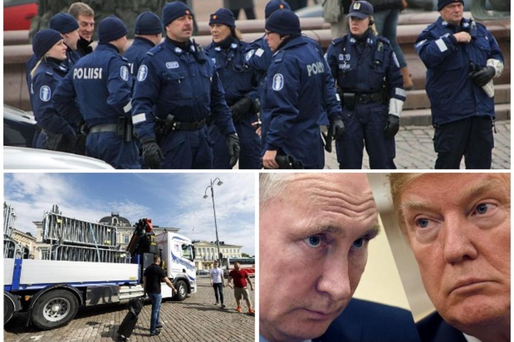 NEVIĐENE MERE BEZBEDNOSTI PRED SUSRET PUTINA I TRAMPA: Helsinki od subote pod policijskom blokadom!