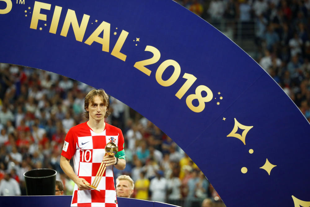 VELIKO PRIZANJE ZA HRVATA: Luka Modrić najbolji igrač Svetskog prvenstva