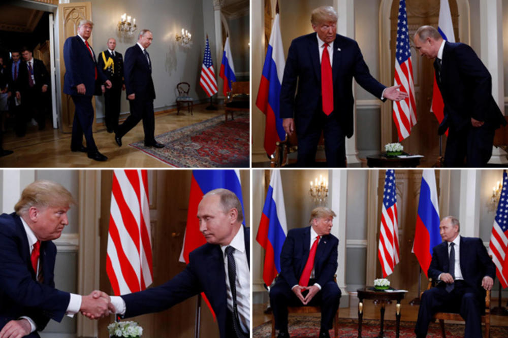 UŽIVO EKIPA KURIRA IZ HELSINKIJA! RUKOVANJE BEZ OSMEHA I NAMIGIVANJE: Putin i Tramp završili razgovor u četiri oka, zapričali se pa je susret trajao 40 minuta duže! (KURIR TV)
