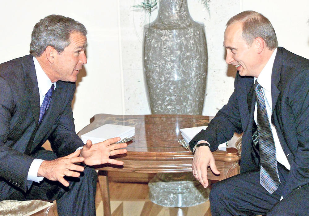 Početak jednog velikog prijateljstva... Džordž Buš mlađi i Vladimir Putin