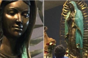 MISTERIJA U MEKSIKU! SVEŠTENICI I VERNICI U ČUDU: Statua Device Marije PROPLAKALA, lije suze od maslinovog ulja! (VIDEO)