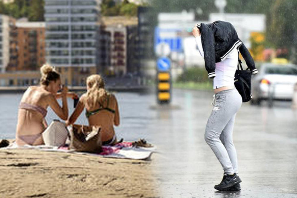 STIŽE NAGLO ZAHLAĐENJE! U PONEDELJAK SAMO 19 STEPENI: Ledeni tuš sa Atlantika prekida tropski talas! KRAJ LETA!