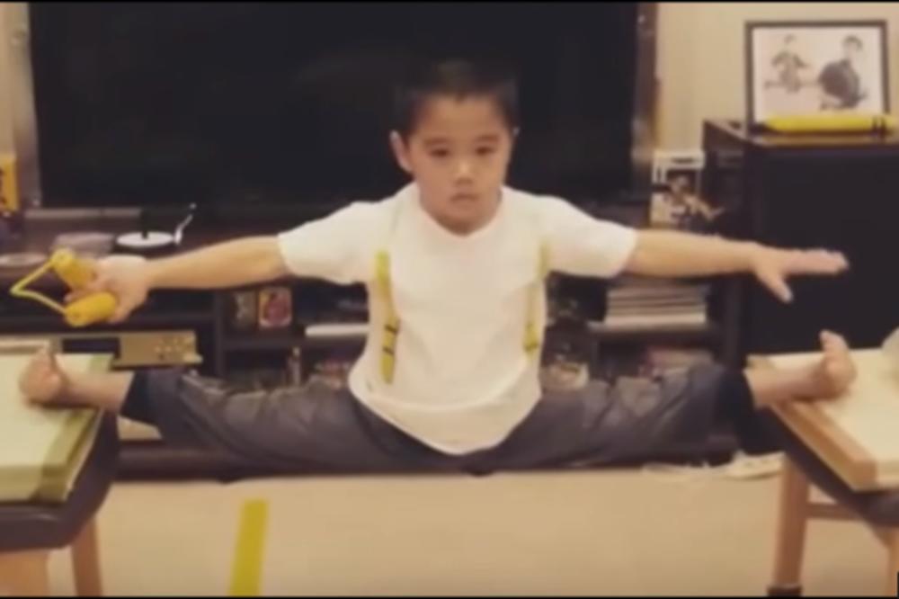 NASLEDNIK BRUSA LIJA JE TU: OVAJ neverovatni dečak će vas ODUŠEVITI svojim znanjem borilačkih veština! (VIDEO)