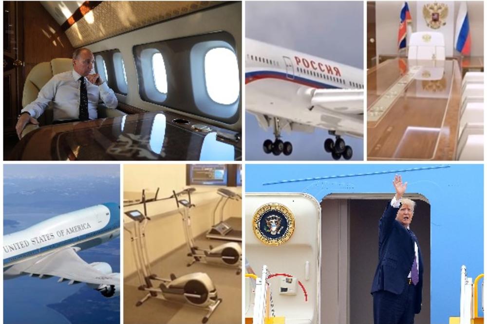 ZLATO, TERETANE I BELA KOŽA:  U avionima Putina i Trampa sve PRŠTI od luksuza, a evo koji je skuplji i to za POLA MILIJARDE! (FOTO, VIDEO)