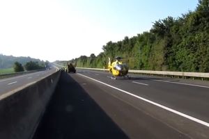 DRAMA NA AUSTRIJSKOM AUTO-PUTU: Bosanac izgubio svest za volanom, helikopter HITNO sleteo nasred puta!