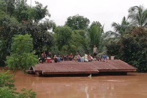 STOTINE LJUDI NESTALE U RUŠENJU BRANE: Voda odnela 6 sela u Laosu! Ima mrtvih! (FOTO)