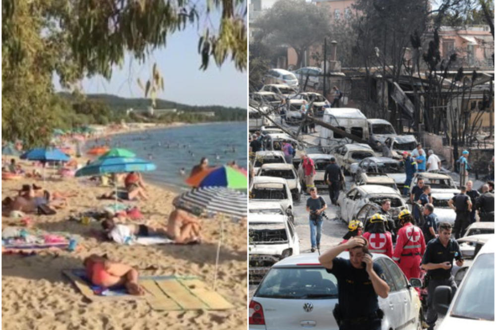 GRČKA DANAS: Na Halkidikiju pune plaže, a na jugu zemlje se bore sa požarima