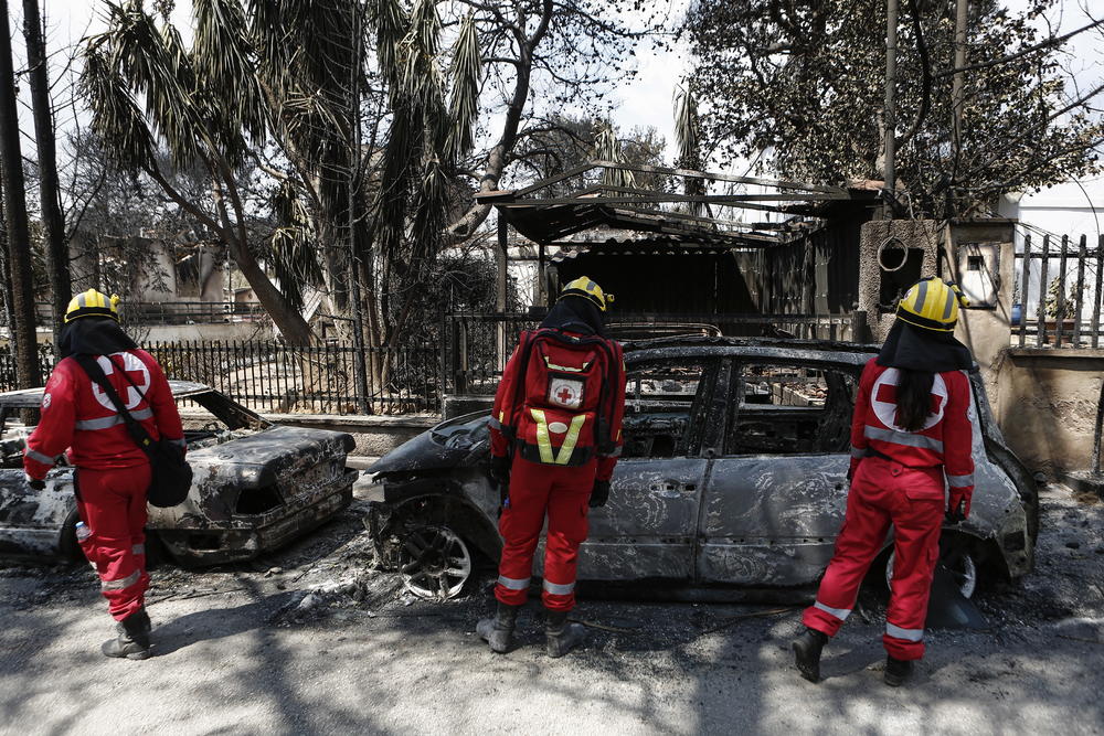 Posledice požara u Grčkoj