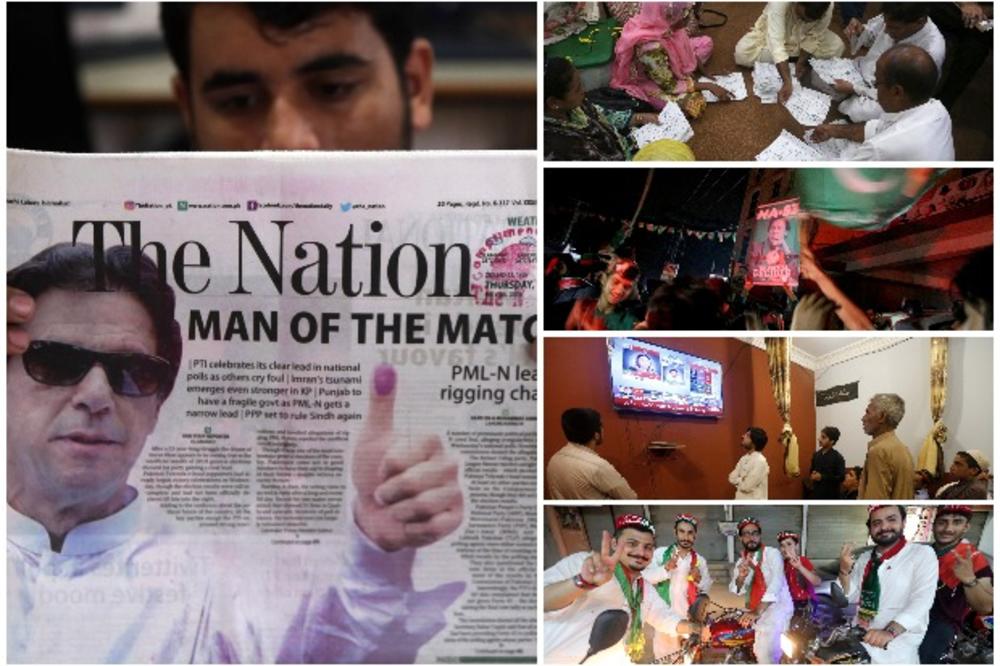 HAOS U PAKISTANU: Na izborima vodi zvezda kriketa Imran Kan, pljušte optužbe da je glasanje namešteno! (VIDEO)