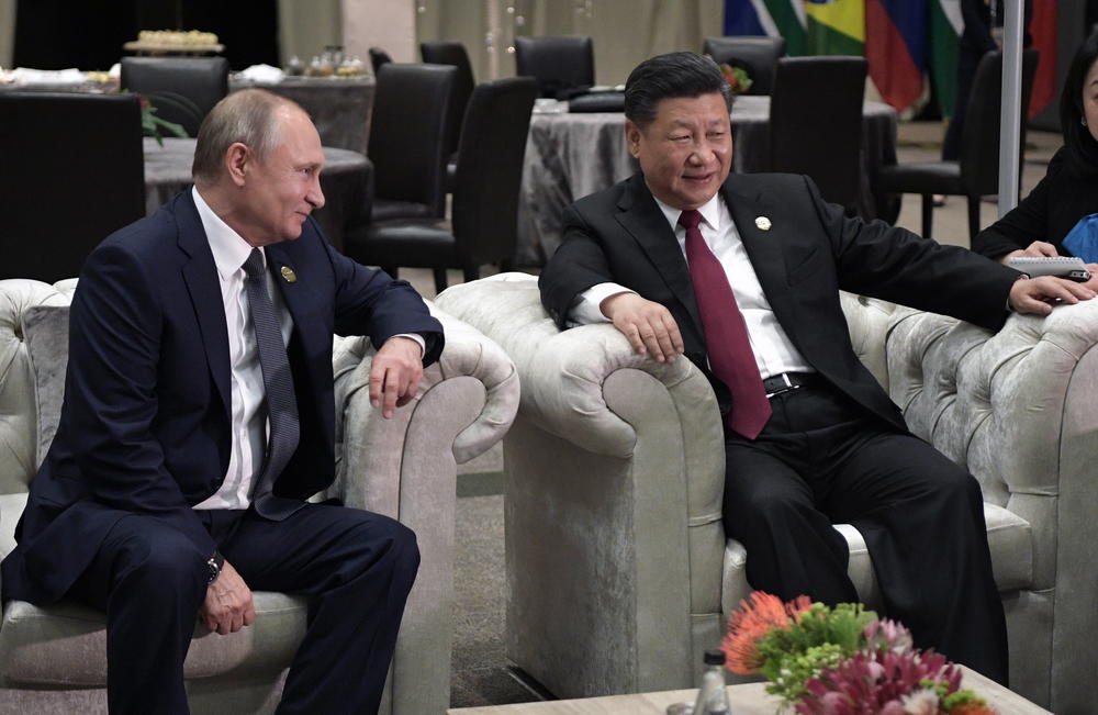 BRIKS, samit, 27.07.2018., Vladimir Putin i Si Đinping