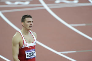 NASTAVLJA DA REĐA USPEHE: Emir Bekrić u polufinalu trke na 400 metara s preponama