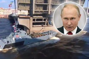 BLAM: Mornarica htela da impresionira Putina, ali se žestoko osramotila (VIDEO)