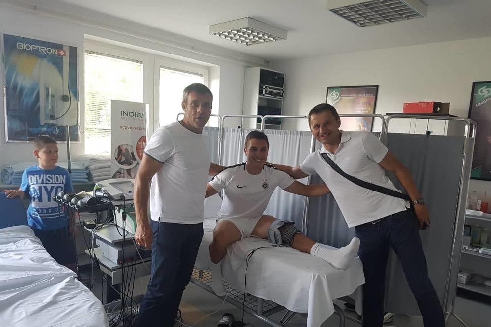 KRAJ SARADNJE: Evo kako se Miroslav Đukić rastao sa fudbalerima Partizana