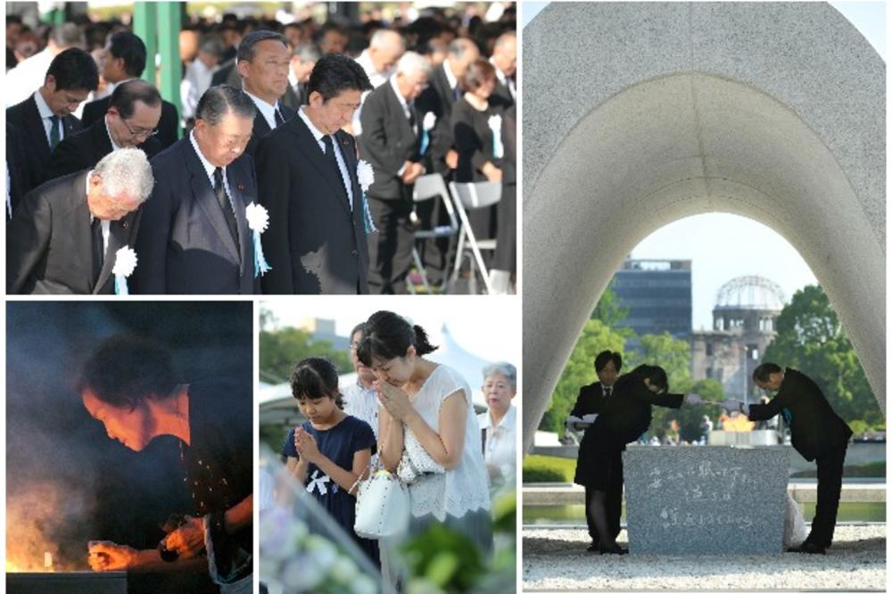 TRENUTAK KAD JE CELA ZEMLJA STALA: Ovako je Japan odao počast žrtvama nuklearnog napada na Hirošimu (VIDEO, FOTO)