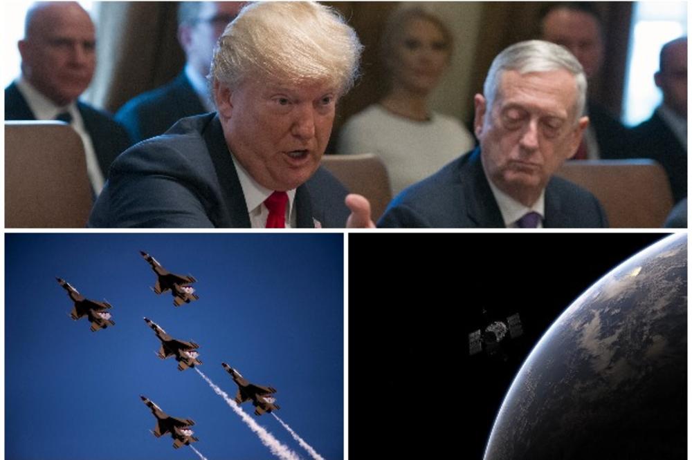 TRAMP PRAVI KOSMIČKE SNAGE: Amerika se sprema za rat u svemiru