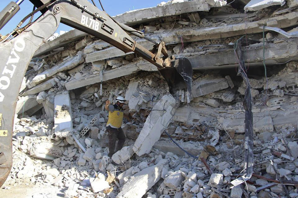 STRAVA U SIRIJI: Od eksplozije se urušile dve zgrade, najmanje 39 mrtvih (FOTO)