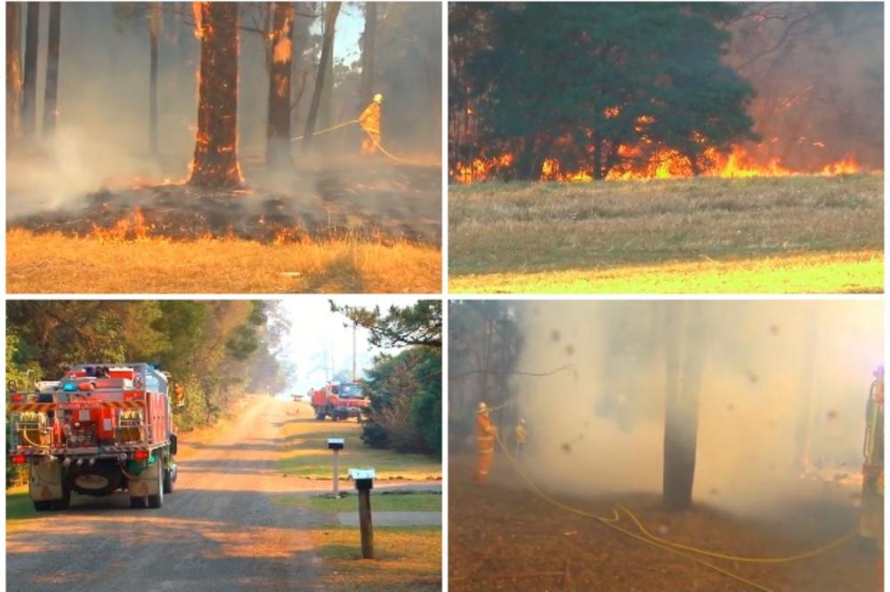 PANIKA U AUSTRALIJI: Još je zima, a hara 85 požara! Izgorele 3 kuće i 20 zgrada, gore hiljade hektara! (VIDEO)