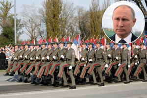 DIKA SRPSKOG NAORUŽANJA SPREMNA ZA SVEČANI DEFILE ISPRED PALATE SRBIJE: Na vojnoj paradi u novembru i Vladimir Putin!