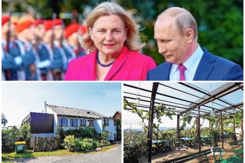 AUSTRIJSKA ŠEFICA DIPLOMATIJE PROMENILA RESTORAN ZA SVADBU: Umesto u dvorcu Putin i ostali svatovi uživaće u pogledu sa terase!