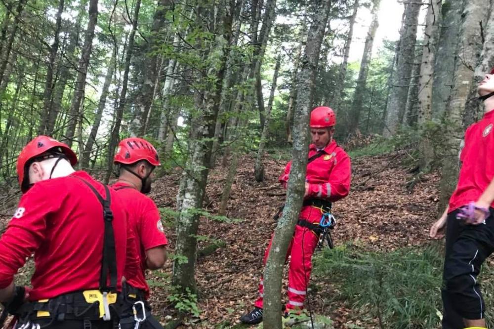 PARAGLAJDER PAO NA STABLO, PA SE ZAGLAVIO NA VISINI OD 30 METARA: Sarajevska gorska služba spasla turistu sa drveta (FOTO)