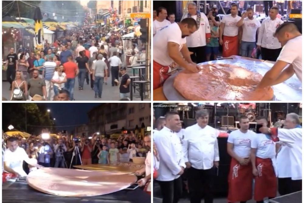 NA LESKOVAČKOJ ROŠTILJIJADI NAPRAVLJENA PLJESKA OD ČAK 66 KILA: Dobro meso, još bolje roštiljdžije, trubači na gotovs i rekord je morao pasti! (FOTO)