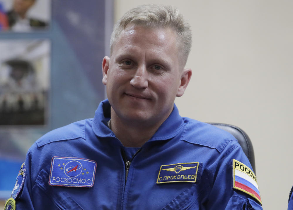 Snašao se... Ruski astronaut Sergej Prokopjev