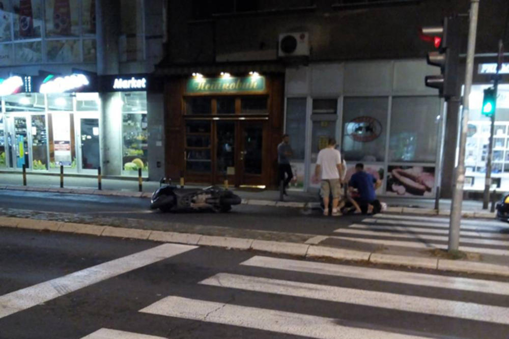 UDES U SVETOGORSKOJ: Oboren motociklista, policija vrši istragu nesreće