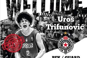 SADA I ZVANIČNO! Sin Zvezdine legende potpisao za Partizan!