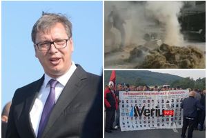 SVETSKI MEDIJI O NEVIĐENOM SKANDALU NA KOSOVU I METOHIJI: Albanci ne daju Vučiću u Banje! KAMIONIMA, ŽICAMA I GUMAMA blokirali put!