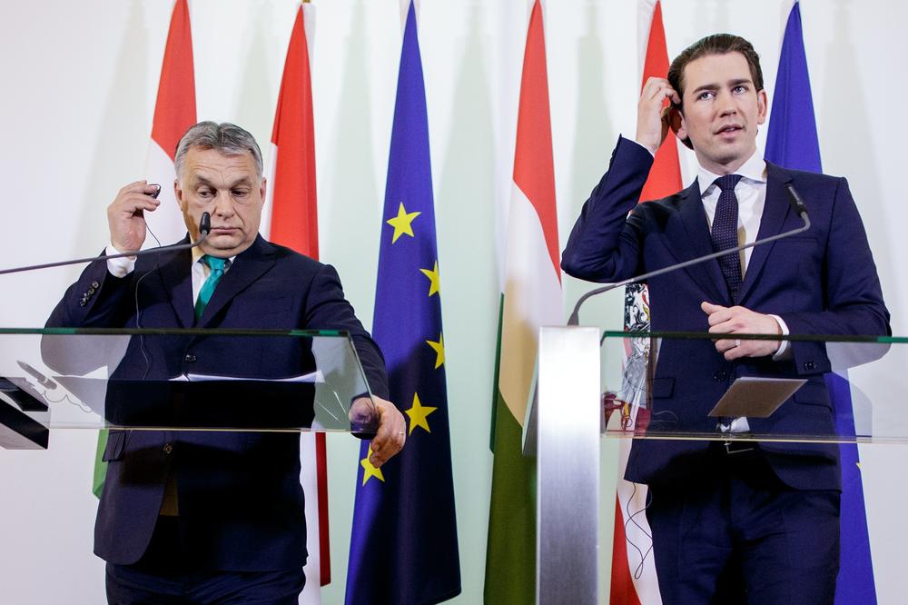 KURC PROTIV ORBANA: Austrija za kažnjavanje Mađarske zbog antimigrantske politike