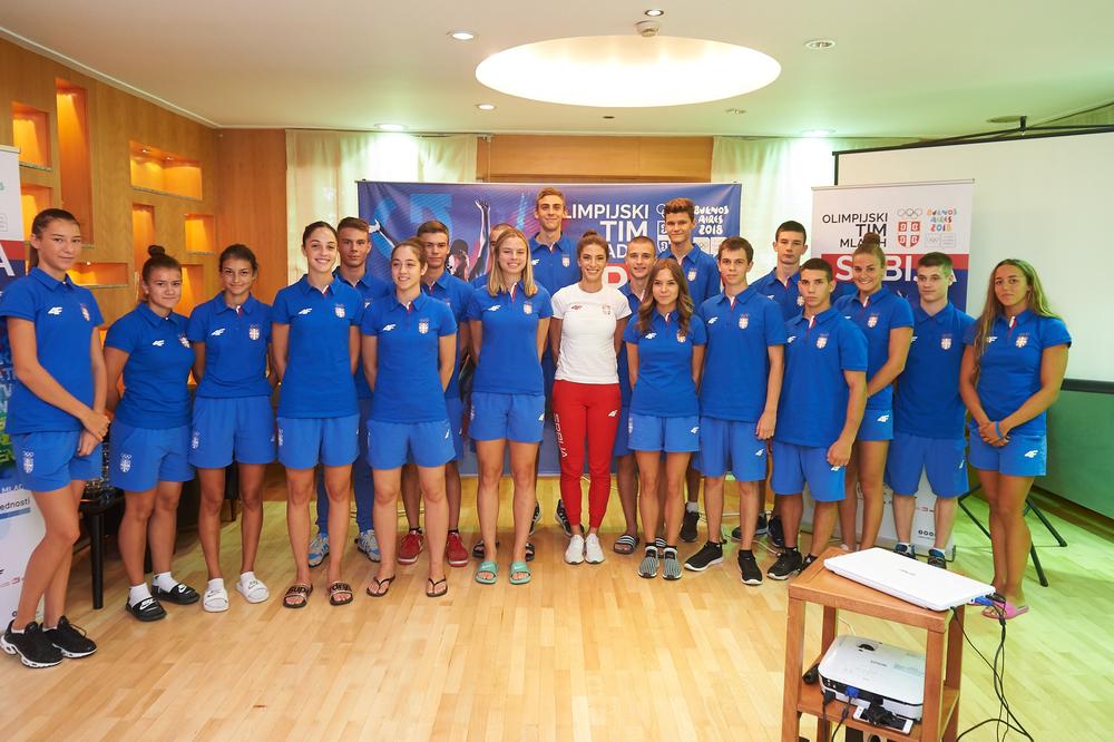 ŠAMPIONKA SAVETUJE: Evo šta je Ivana Španović rekla mladim olimpijcima pred put u Buenos Ajres