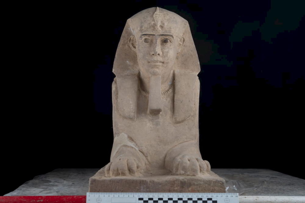 ARHEOLOZI U EGIPTU PRONAŠLI DREVNU SFINGU: Neverovatno otkriće iz perioda PRE NOVE ERE (FOTO)