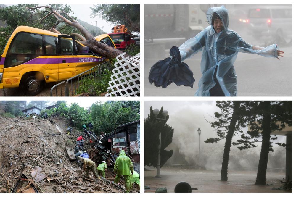 SUPERTAJFUN POKOSIO 66 ŽIVOTA, NAJVIŠE MRTVIH NA FILIPINIMA: U Kini evakuisano 2,4 miliona ljudi, udari vetra do 189 na sat! Vlasti poručile: Spremite se za KATASTROFU! (FOTO)