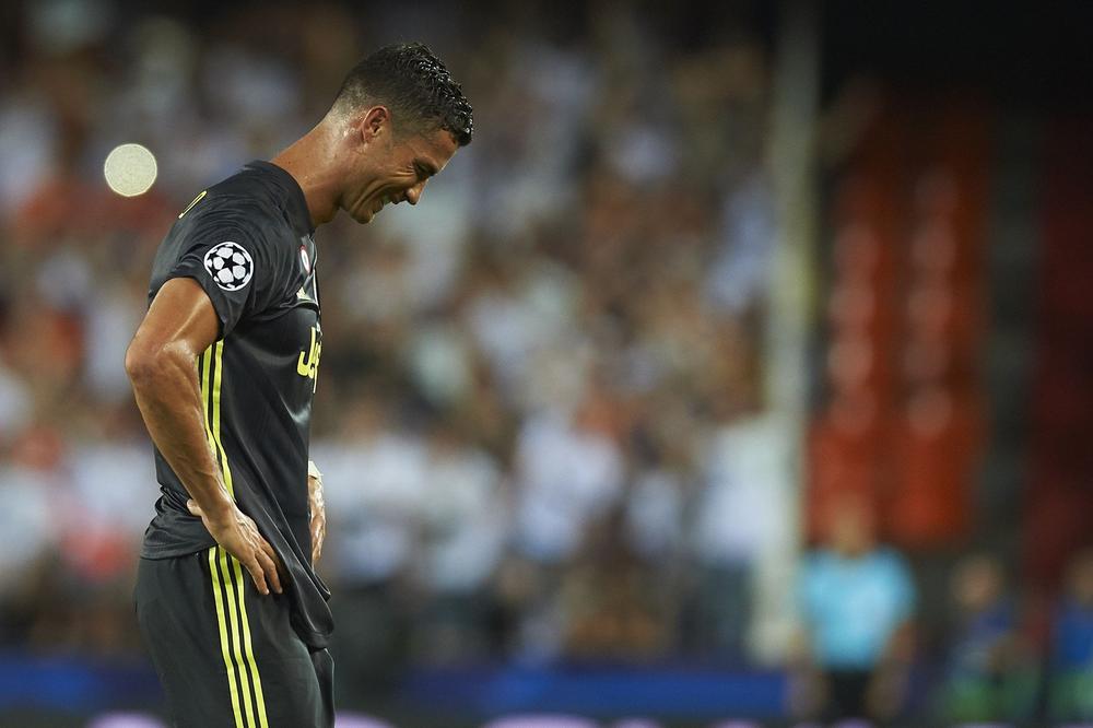 DONETA ODLUKA: Kristijano Ronaldo suspendovan na jednu utakmicu u Ligi šampiona
