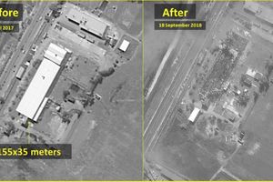 OPERACIJA U KOJOJ JE OBOREN RUSKI AVION: Otkriven satelitski snimak izraelskog bombardovanja Sirije (FOTO)