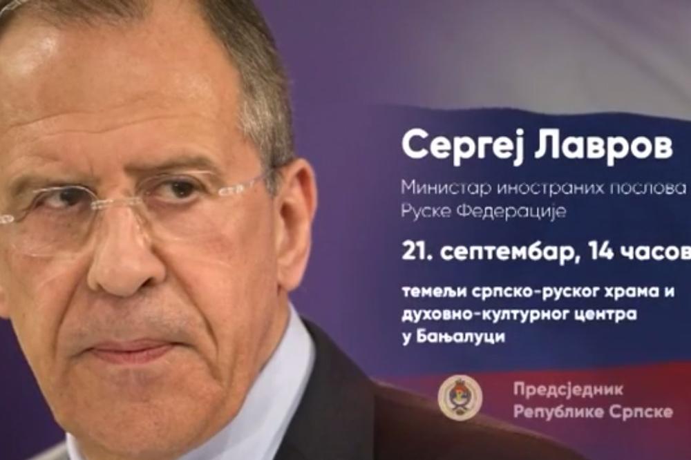 DOĐITE DA DOČEKAMO LAVROVA: Dodik pozvao građane RS da pozdrave ruskog šefa diplomatije (VIDEO)