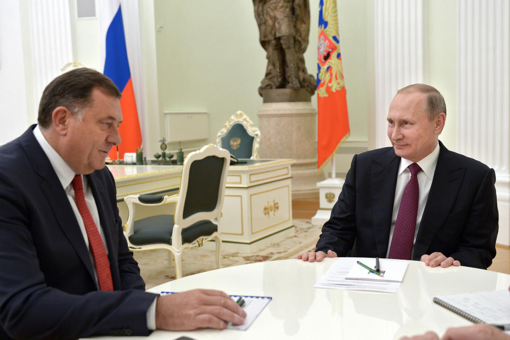 DODIK PUTUJE KOD PUTINA: Sastanak predsednika RS i Rusije za nedelju dana u Sočiju