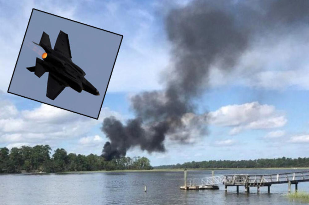 TEK ŠTO SU GA PUSTILI U UPOTREBU: Srušio se najmoderniji borbeni lovac F-35