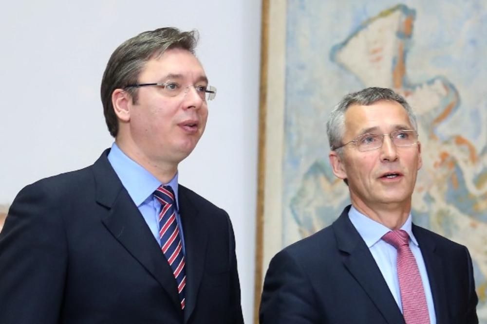 GENERALNI SEKRETAR U POSETI BEOGRADU: Vučić sutra sa Stoltenbergom o odnosima Srbija i NATO