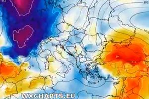 ARKTIČKI FRONT STIŽE U EVROPU: U Sloveniji i Alpima danas pola metra snega, od srede žestoka zima na Balkanu!